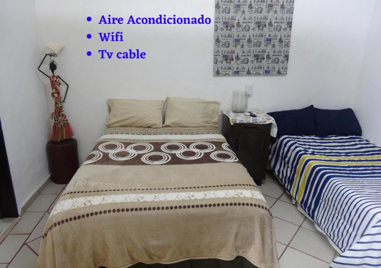 Habitaciones-Comodas-Aire-Wifi-Tv-Cerca De Playa-!!Excelente Precio II Мансанільйо Екстер'єр фото